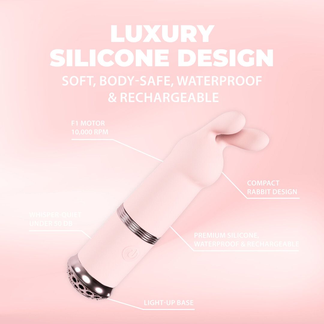 Loveline by shots Reve - Mini Konijn - Roze (8714273058645)