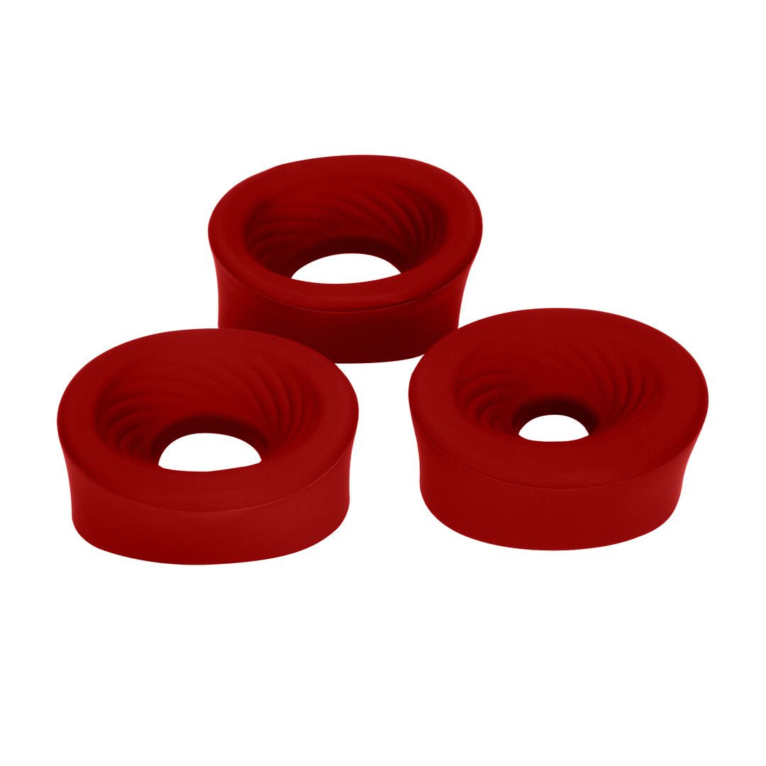 Pumped by shots CyberPulse - Automatische Waterdichte Penis Pomp - Metallic Rood (8714273059550)