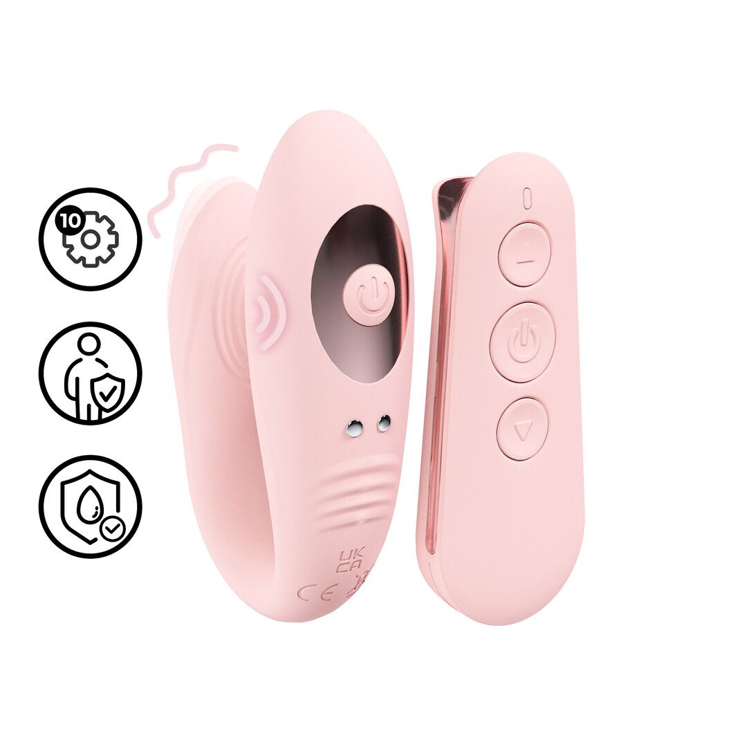 Loveline by shots Charme - Afstandsbediening Dubbele Motor Vibe - Roze (8714273058546)