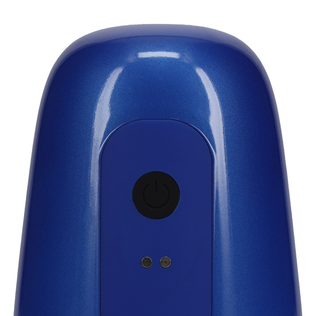 Pumped by shots Pulsar - Negative Pressure Suction and Vibration Masturbator Pump - Metallic Blue (8714273061478)