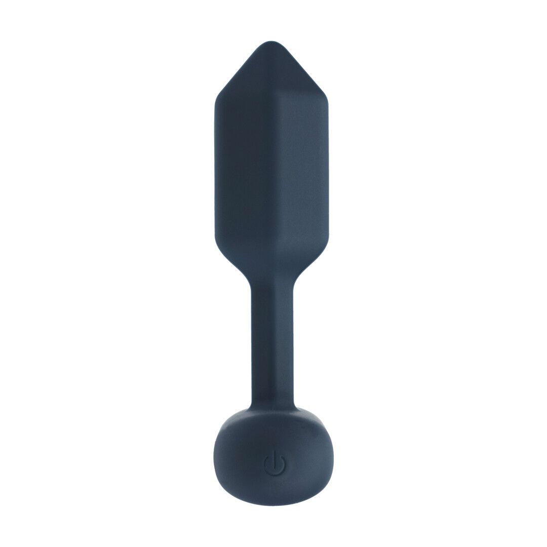 Levelz by shots Hexagonale Vibrerende Silicone Anale Plug - S - Zwart (8714273067470)