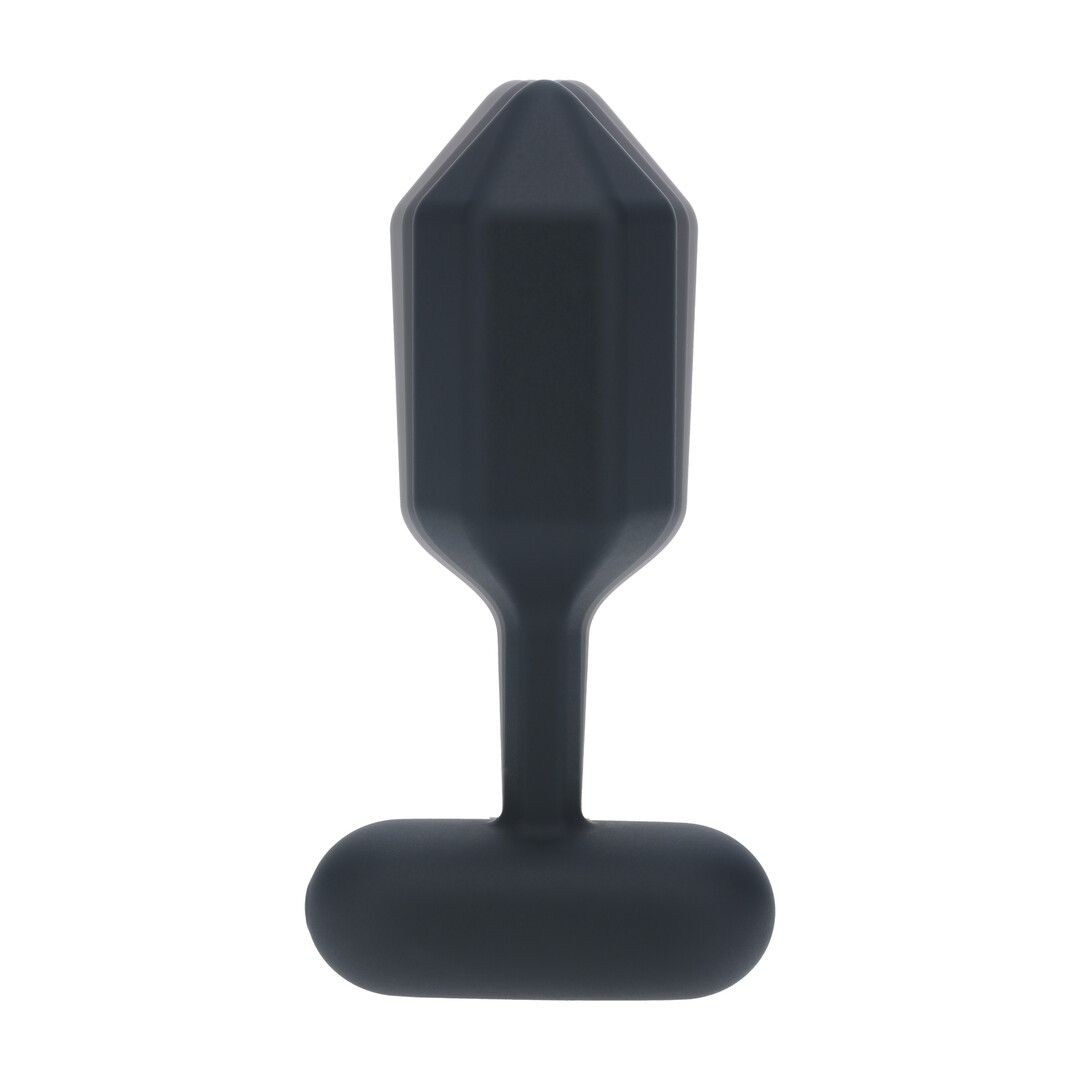 Levelz by shots Hexagonale Vibrerende Silicone Anale Plug - S - Zwart (8714273067470)