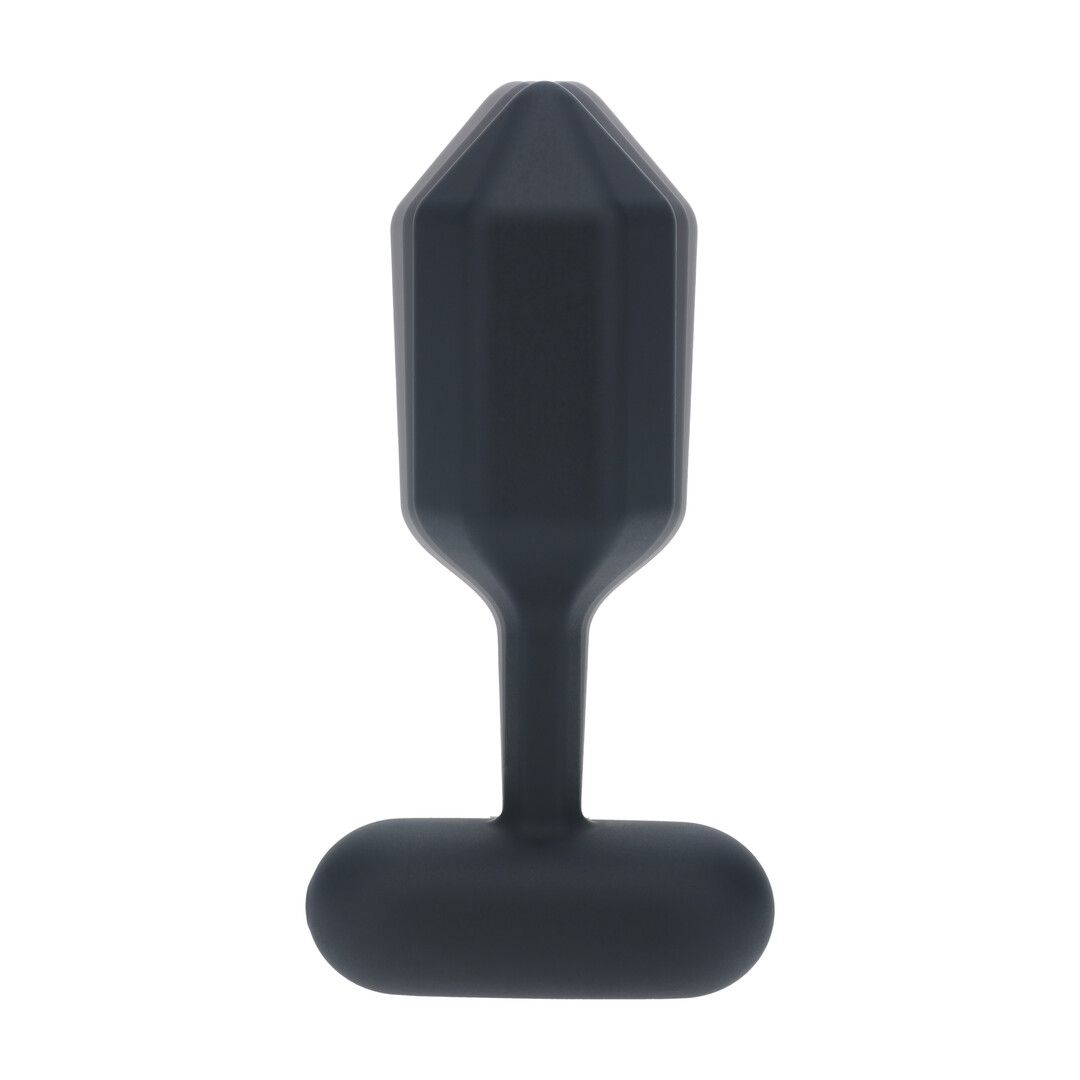 Levelz by shots Hexagonale Vibrerende Siliconen Anale Plug - L - Zwart (8714273067517)