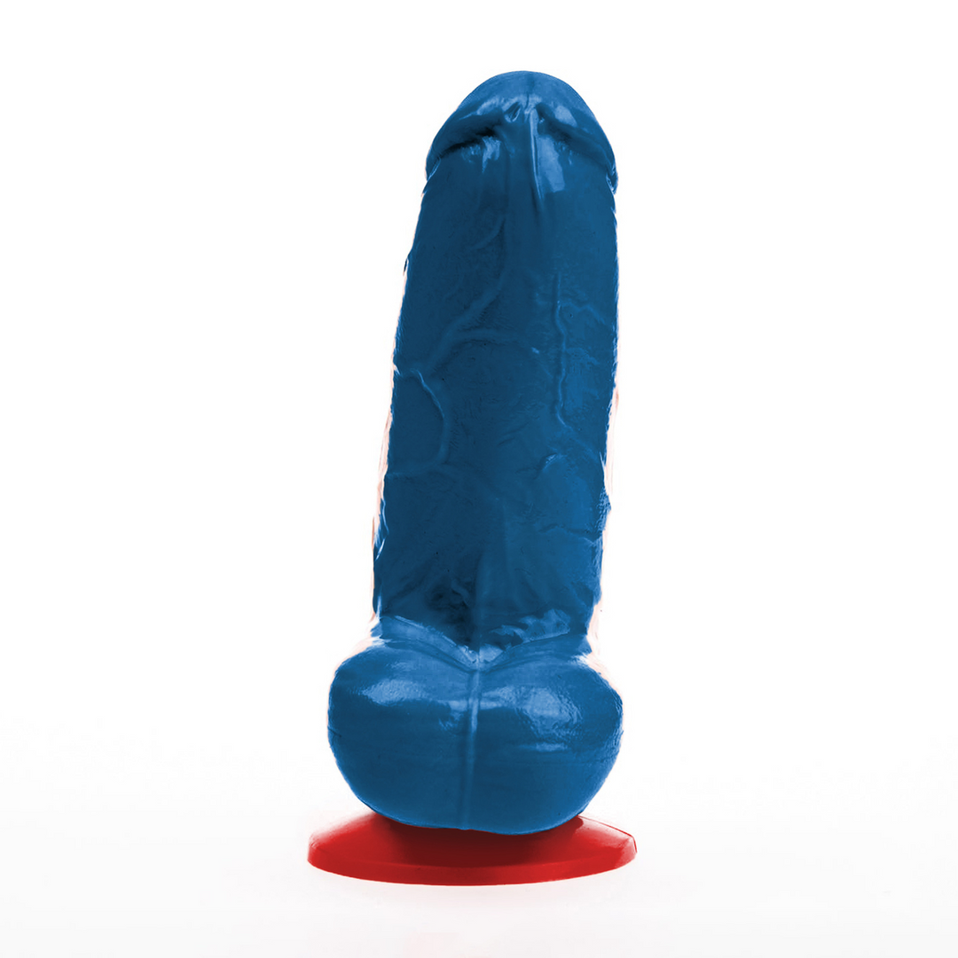 Fuck  fist Freyr S - Realistische Dildo met Ballen - 4.7 / 12 cm - Blauw (3662811914838)