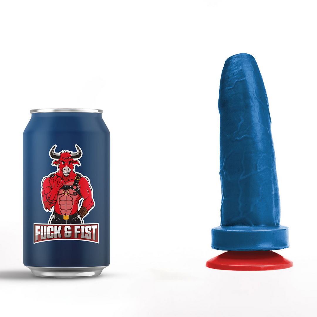 Fuck  fist Magni S - Realistische Dildo - 5.5 / 14 cm - Blauw (3662811914883)