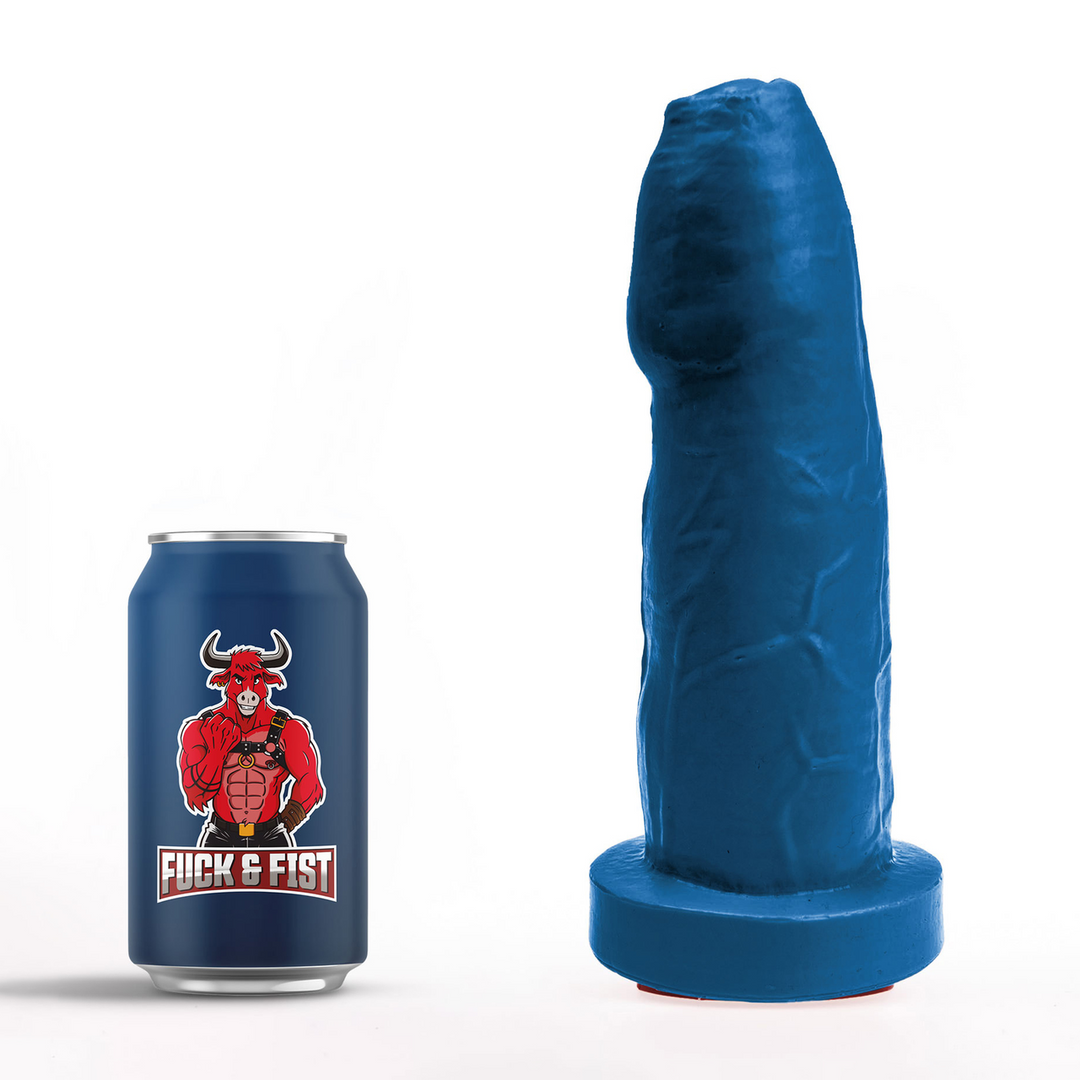Fuck  fist Magni L - Realistische Dildo - 21 cm - Blauw (3662811914906)