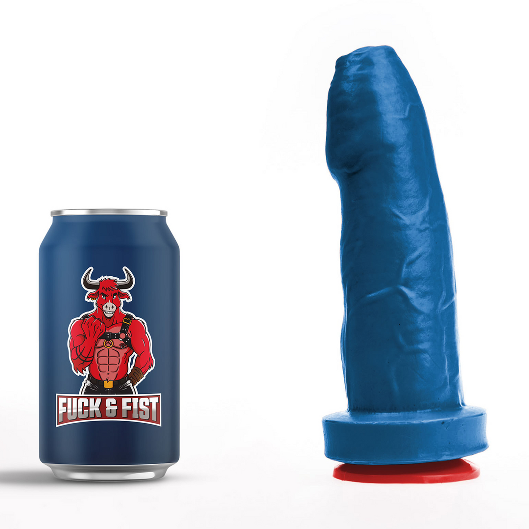 Fuck  fist Magni M - Realistische Dildo - 7.1 / 18 cm - Blauw (3662811914890)