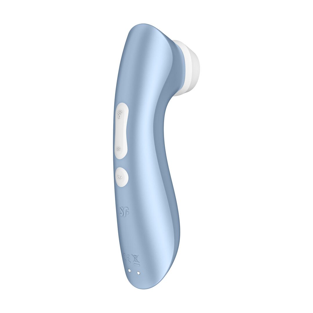Satisfyer Pro 2 Plus - Dubbele Luchtpulsvibrator - Blauw (4061504031323)