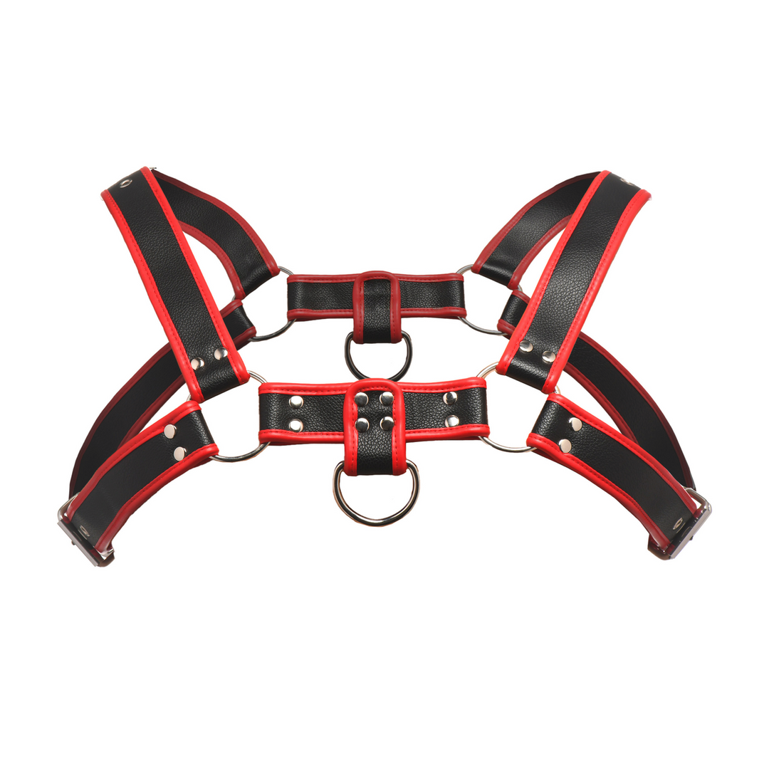 Xr brands Bulldog Harnas - Rood (848518058843)