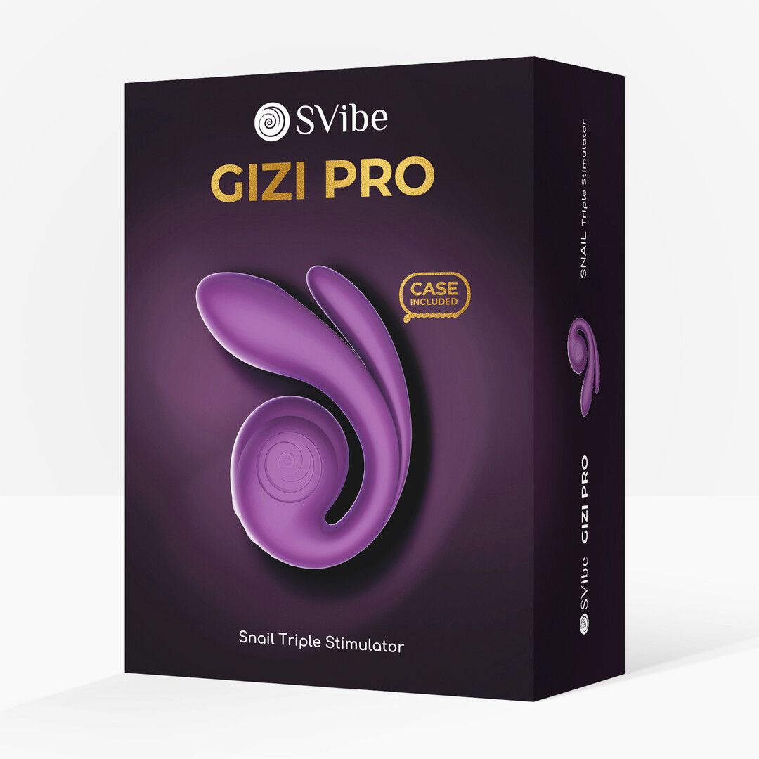 Snail vibe GIZI Pro - Drievoudige Stimulator - Grapo (8721325867124)