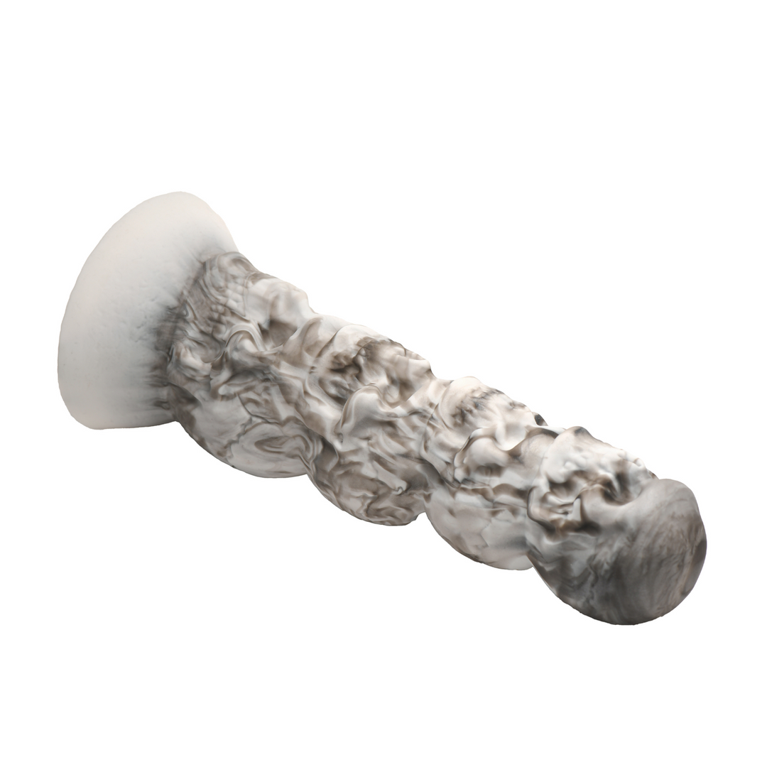 Xr brands Tower of Doom - Siliconen Dildo - Grijs (848518056849)