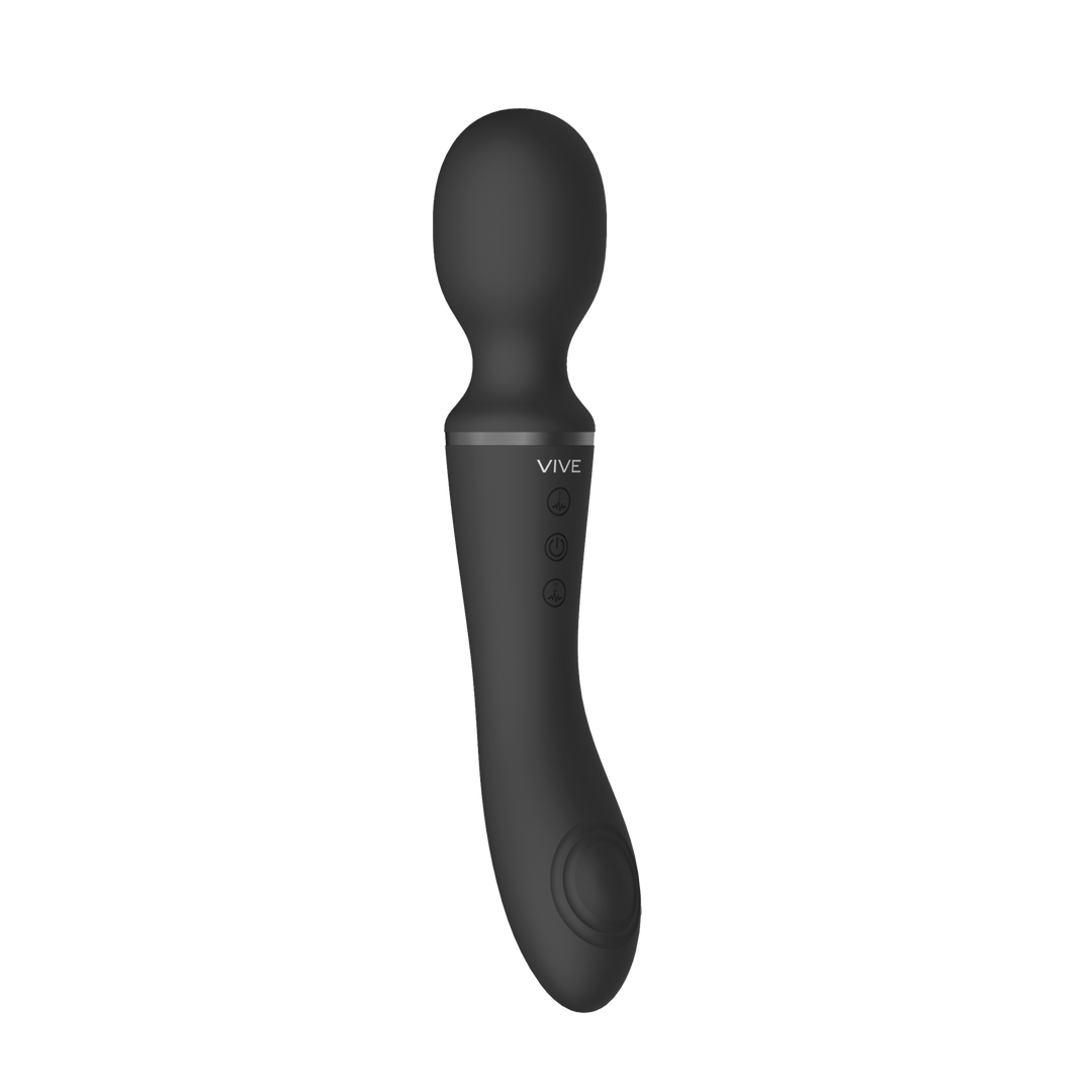 Vive by shots Enora - Wand Vibrator - Zwart (8714273522009)
