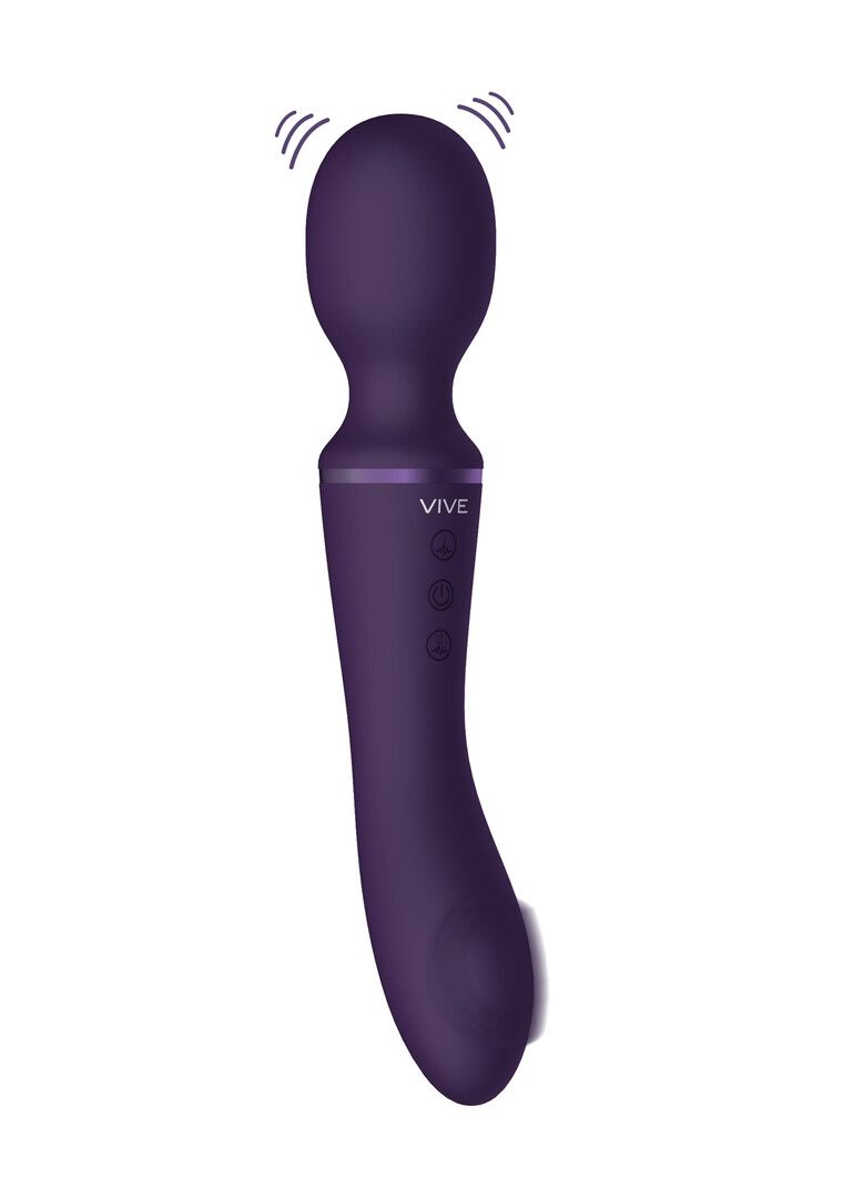 Vive by shots Enora - Wand Vibrator - Paars (8714273522146)
