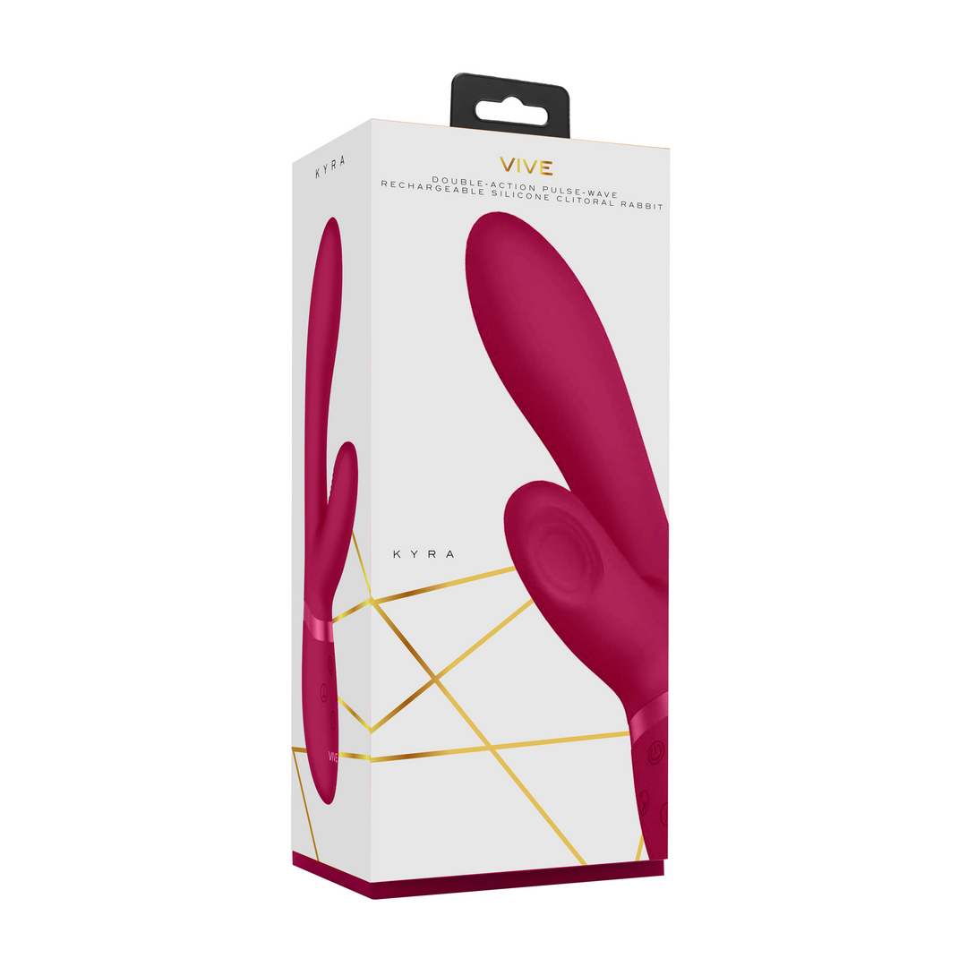Vive by shots Kyra - Pulse Clitoral Rabbit - Roze (8714273521866)