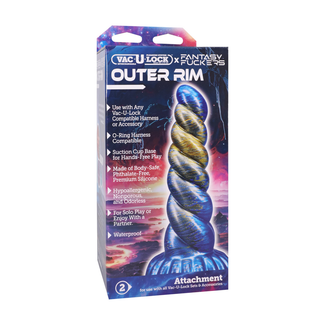 Doc johnson Fantasy Fuckers - Outer Rim - Blauw/Goud (782421100551)