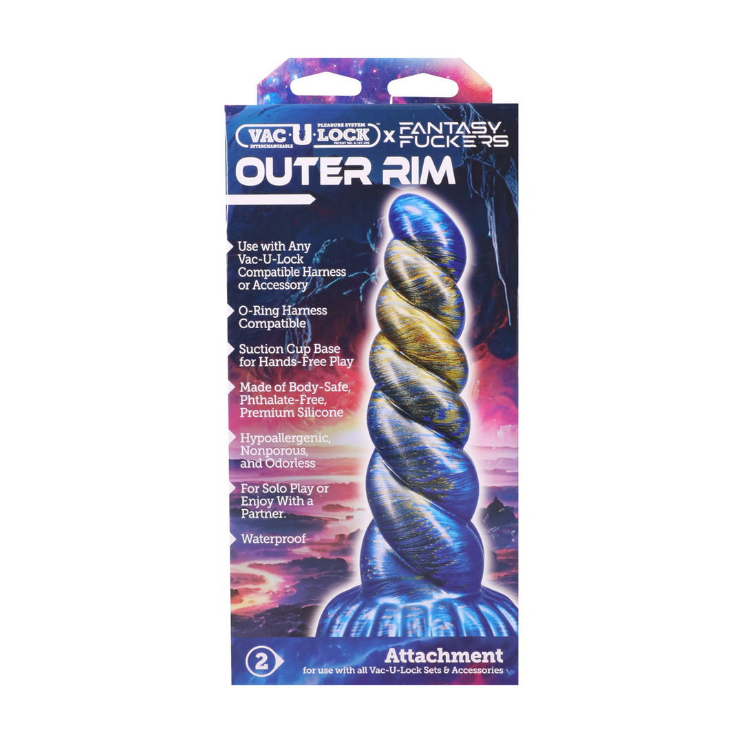 Doc johnson Fantasy Fuckers - Outer Rim - Blauw/Goud (782421100551)