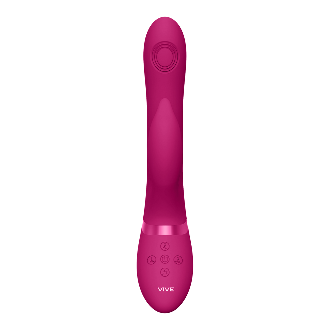 Vive by shots Aimi - Pulse Wave Vibrating G-Spot Rabbit - Roze (7423522537541)