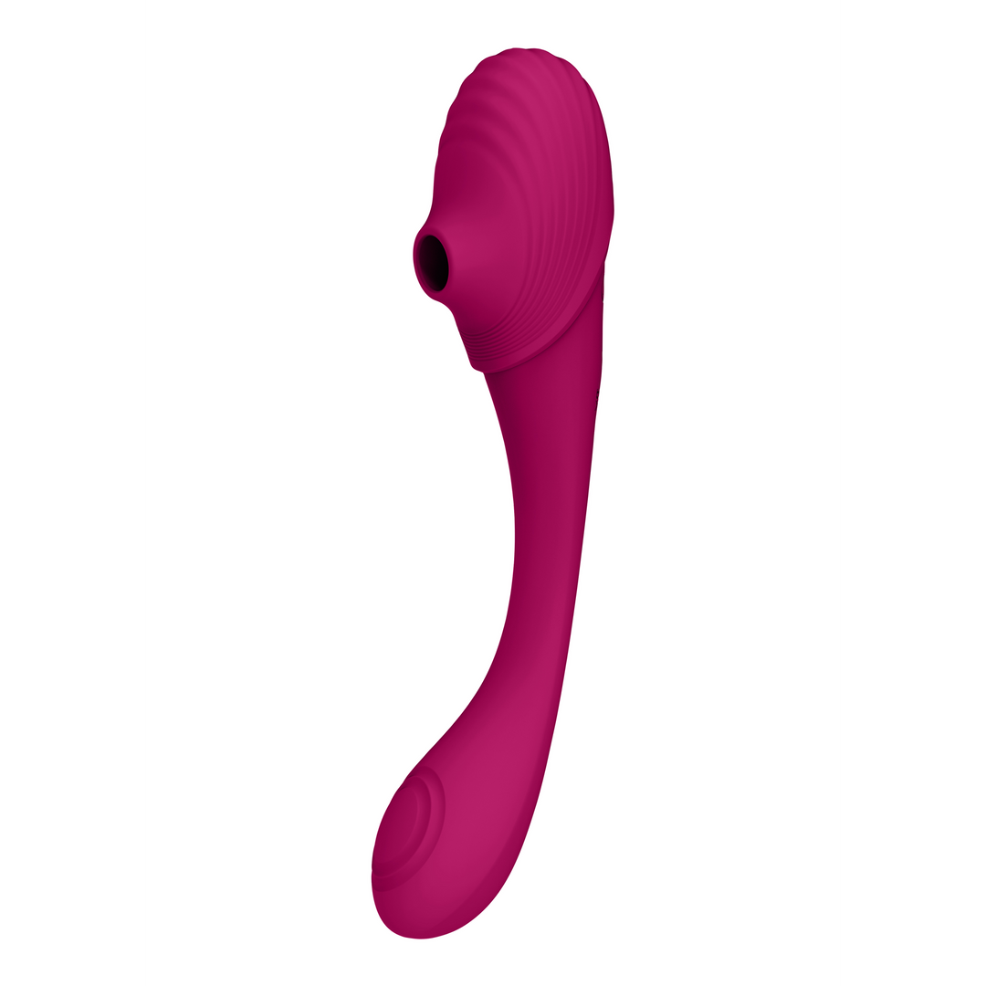 Vive by shots Mirai - Dubbelzijdige Pulse Wave Air Wave Buigbare Vibrator (8714273537942)