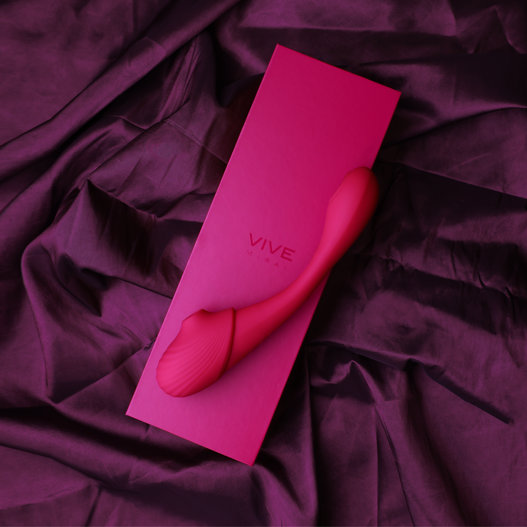 Vive by shots Mirai - Dubbelzijdige Pulse Wave Air Wave Buigbare Vibrator (8714273537942)
