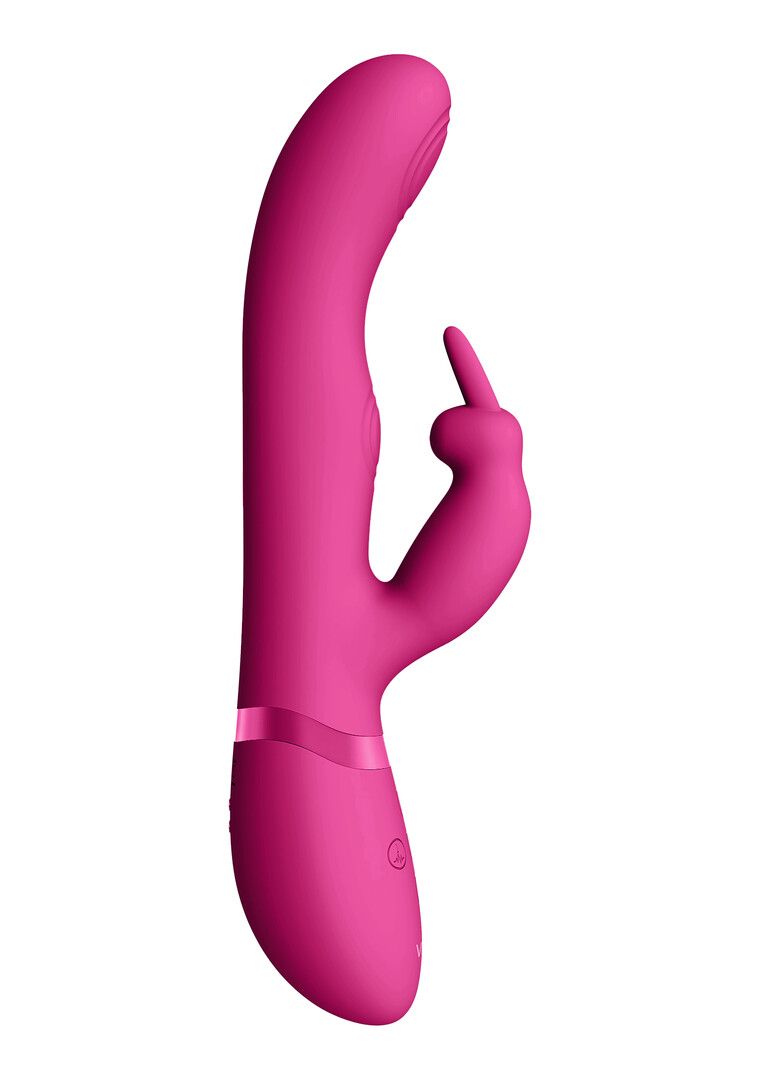 Vive by shots Mei - Dual Pulse-Wave Vibrating C-spot G-Spot Rabbit - Roze (7423522631614)