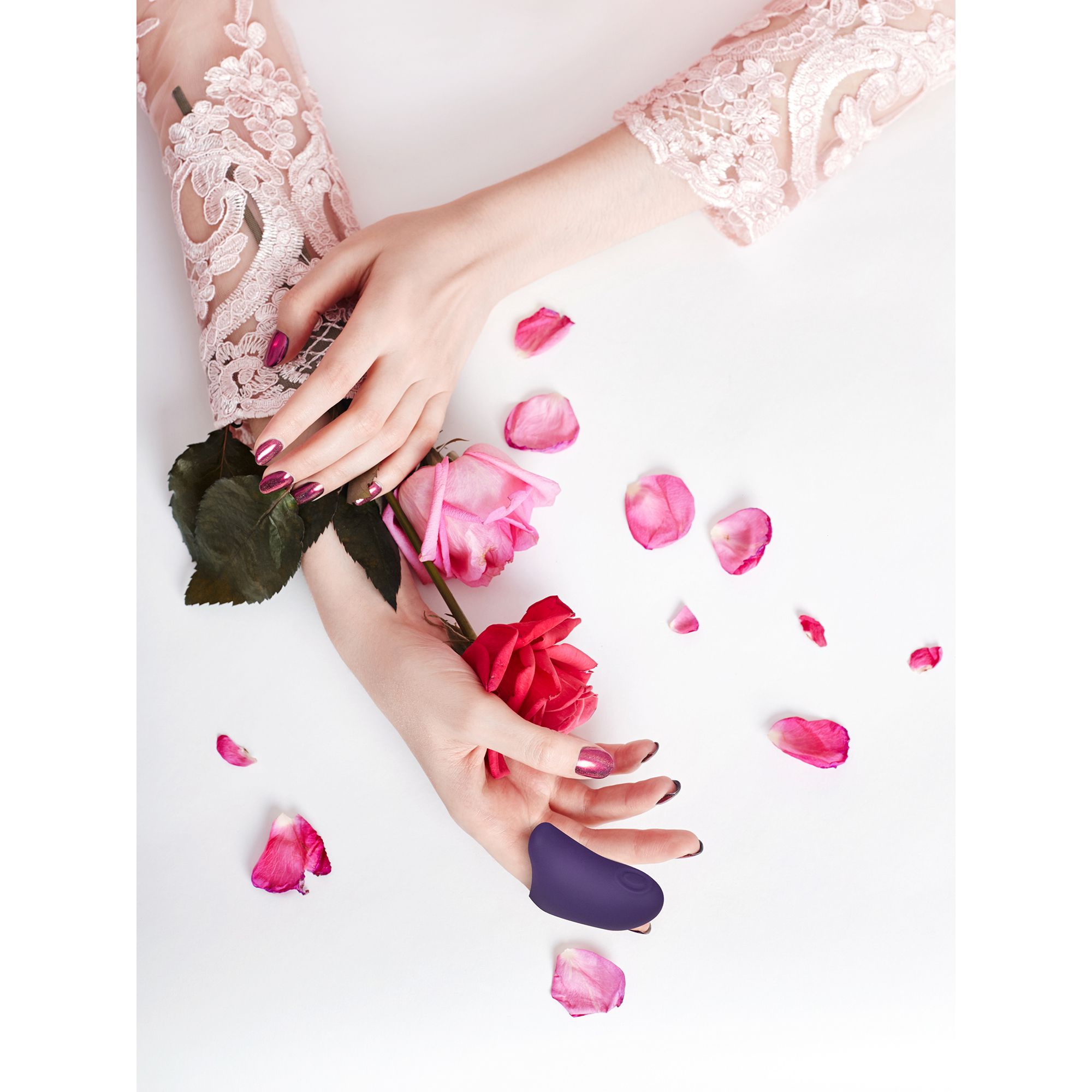 Vive by shots Hana - Pulse Wave Finger Vibrator - Paars (7423522538517)