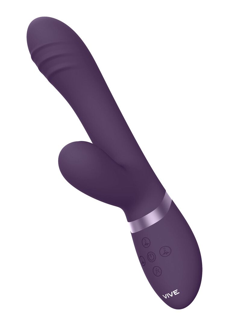 Vive by shots Tani - Finger Motion met Pulse-Wave Vibrator - Paars (7423522539590)