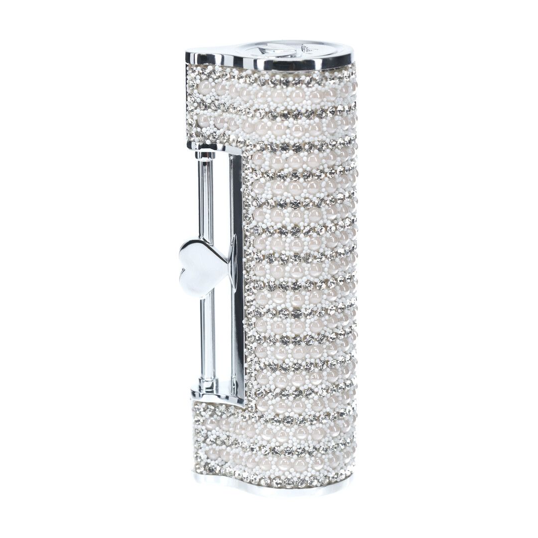 Loveline by shots Angel - Lipstick Vibrator with 4 Attachments - Clear (8714273069955)