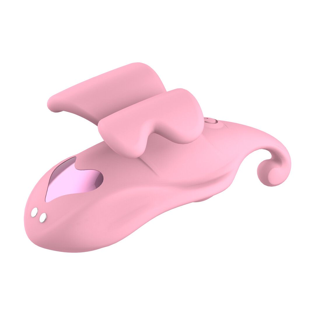 Loveline by shots Vinger Dubbele Vibrator - Roze (8714273024985)