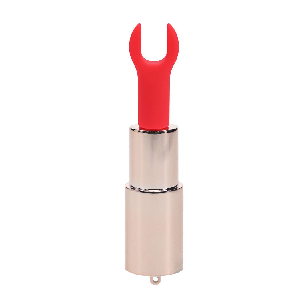 Loveline by shots Sparkle - Lipstick Vibrator with 4 Attachments - Iridescent (8714273070074)