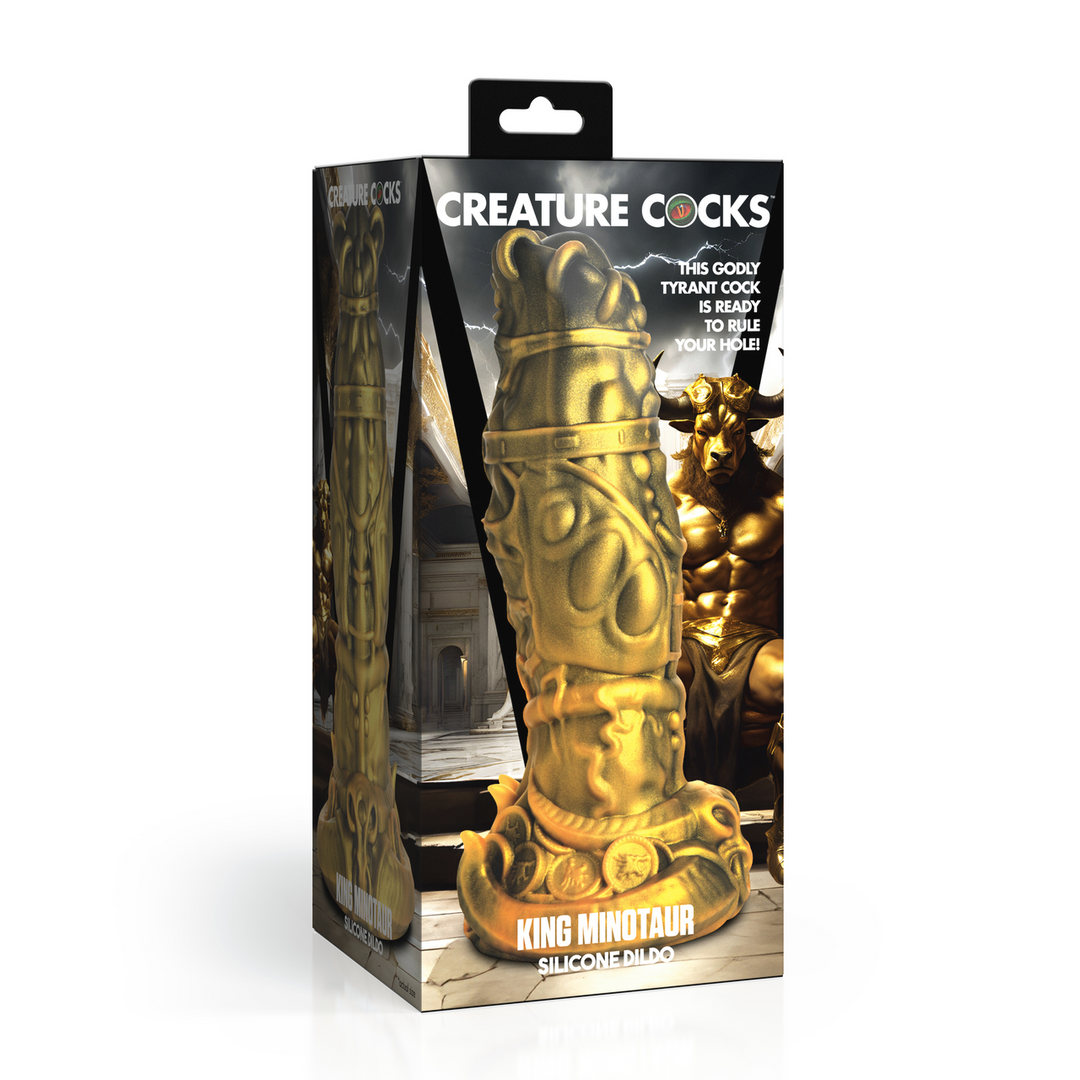 Xr brands King Minotaur - Siliconen Dildo - Goud (848518056399)