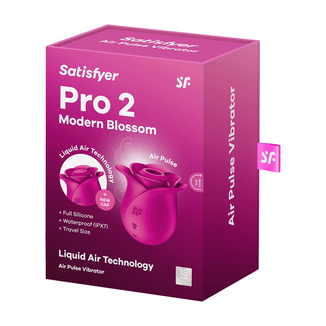 Satisfyer Pro 2 - Modern Blossom - Air Pulse Vibrator - Modern Pink (4061504065861)