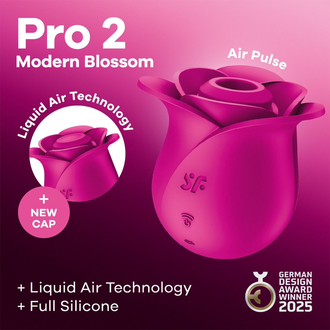 Satisfyer Pro 2 - Modern Blossom - Air Pulse Vibrator - Modern Pink (4061504065861)