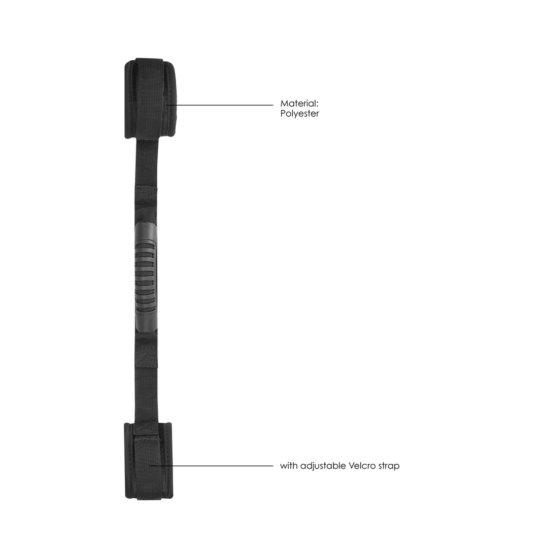 Ouch! by shots Verstelbare Handboeien met Handvat (7423522457481)