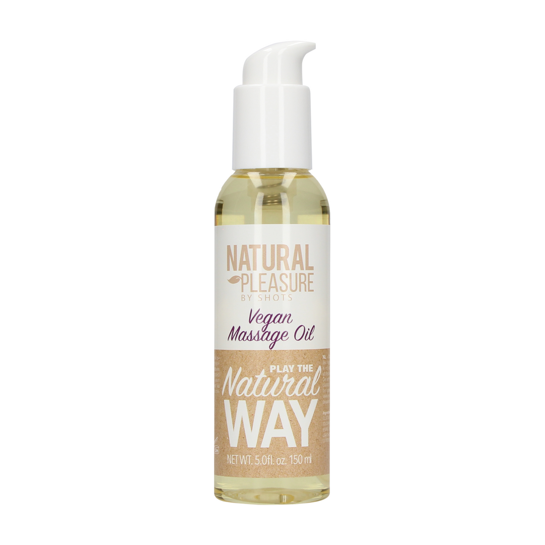 Natural pleasure by shots Vegan Massage Olie - 5 fl oz / 150 ml (8714273544063)