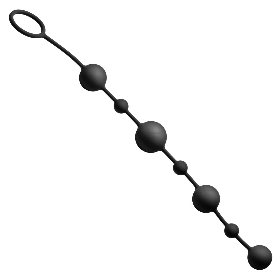 Xr brands Linger Graduated - Siliconen Anale Knikkers (848518016874)