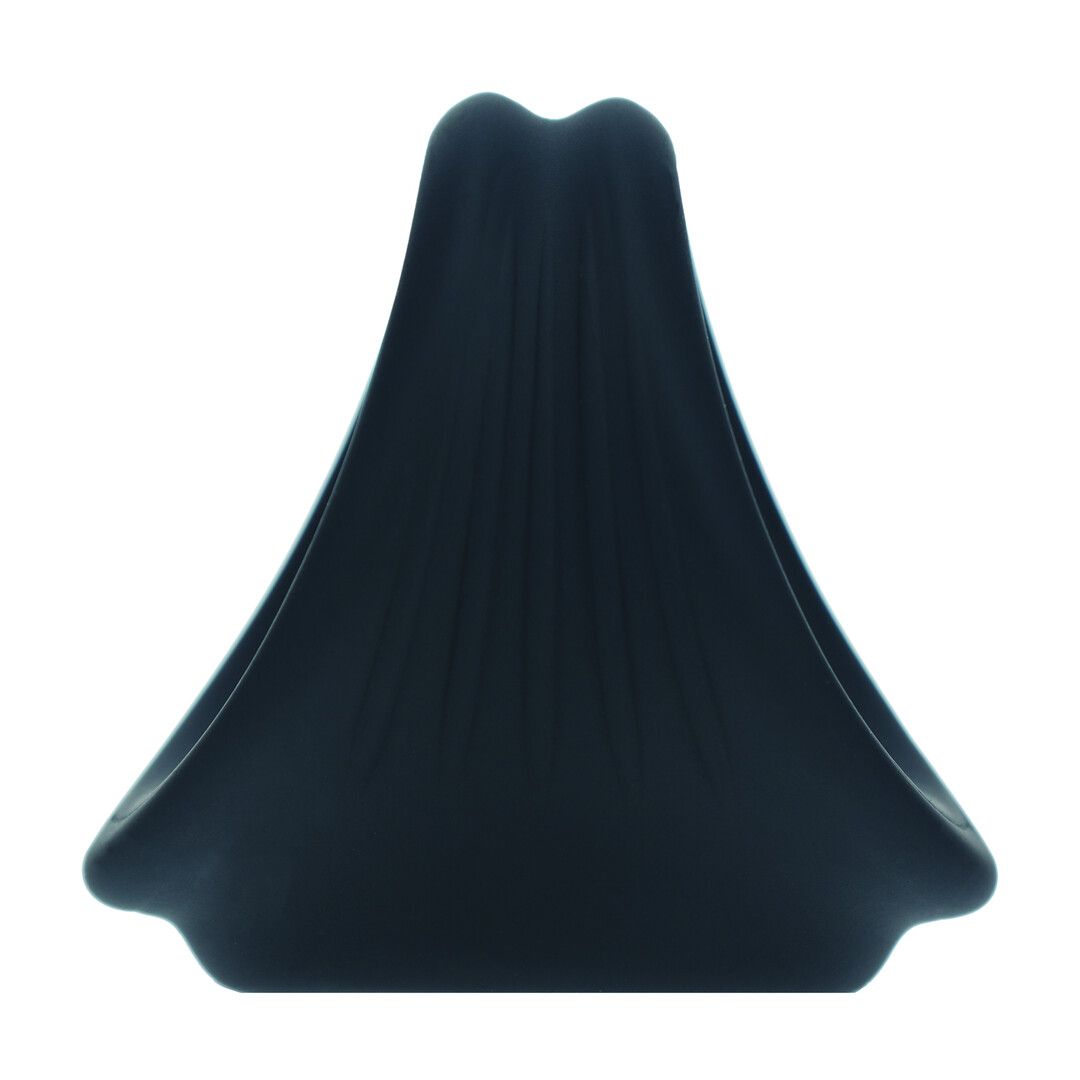 Levelz by shots Siliconen Cock- en Ballenharnas - Zwart (8714273063649)