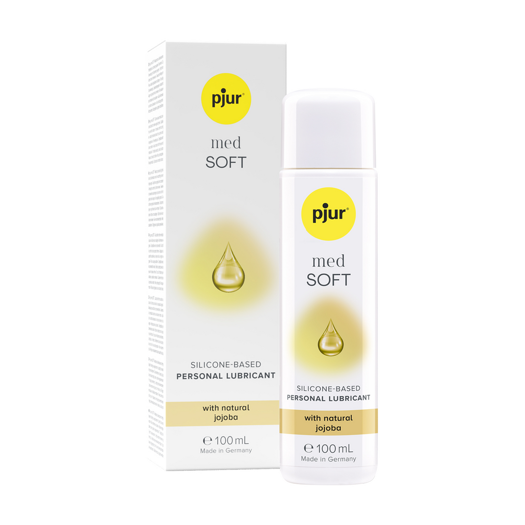 Pjur Med Soft - Siliconebased Lubricant with Natural Jojoba - 3.4 fl oz / 100 ml (827160111151)