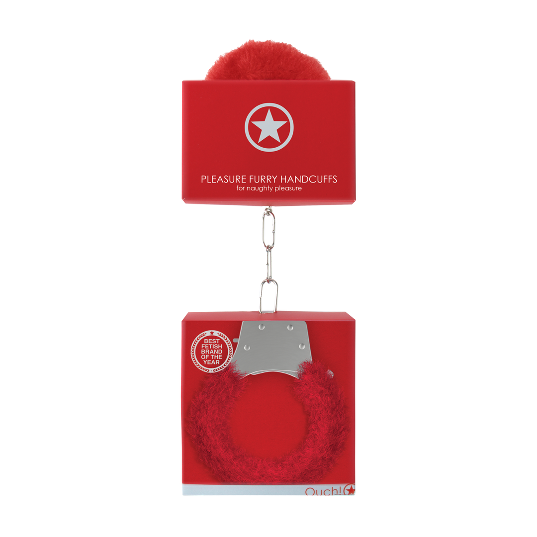 Ouch! by shots Pleasure Handboeien Furry (8714273074218)