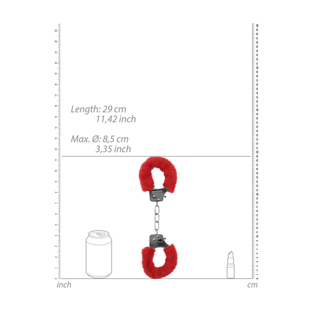 Ouch! by shots Pleasure Handboeien Furry (8714273074218)