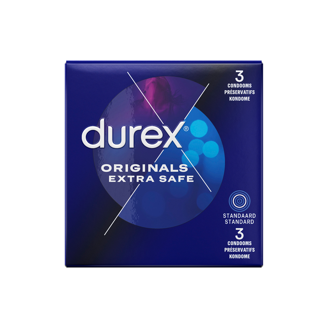 Durex Originals Extra Safe - Condoms - 3 Stuks (5010232967472)