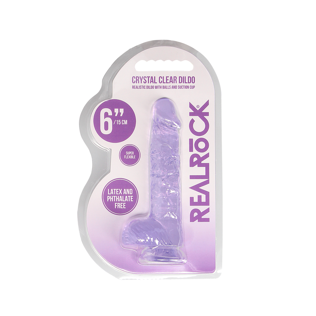 Realrock by shots Realistische Dildo met Ballen - 6 / 15 cm (8714273544339)