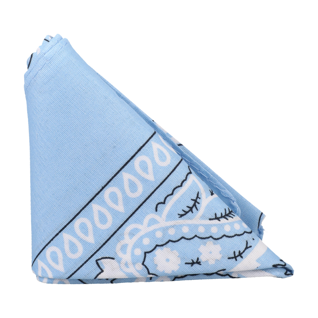 Doc johnson The Code - Siliconen Cockring met Bandana - Lichtblauw (782421098315)