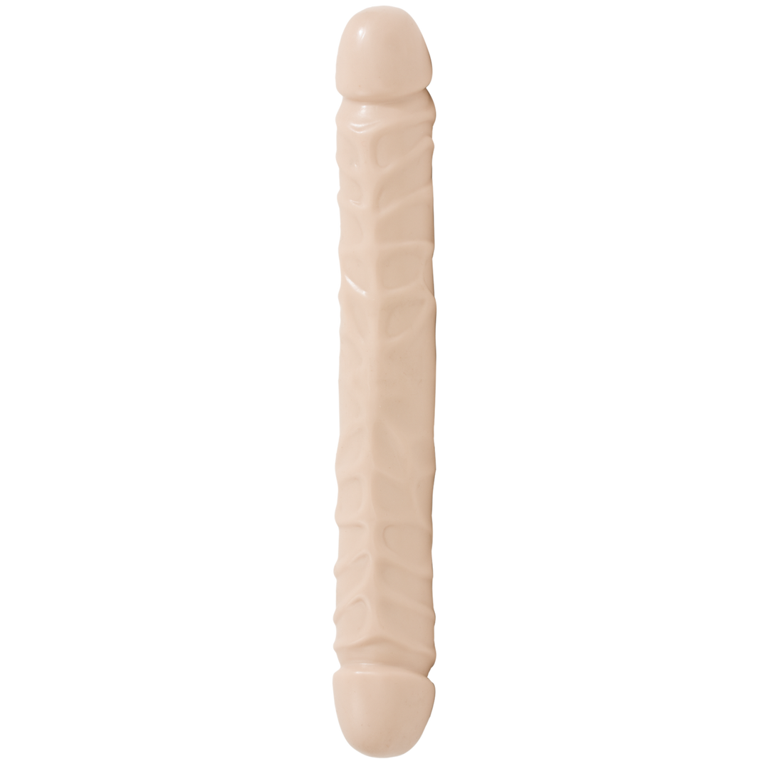 Doc johnson Jr. Veined Double Header - Dildo met Double Ends - 12 / 30 cm (782421103903)