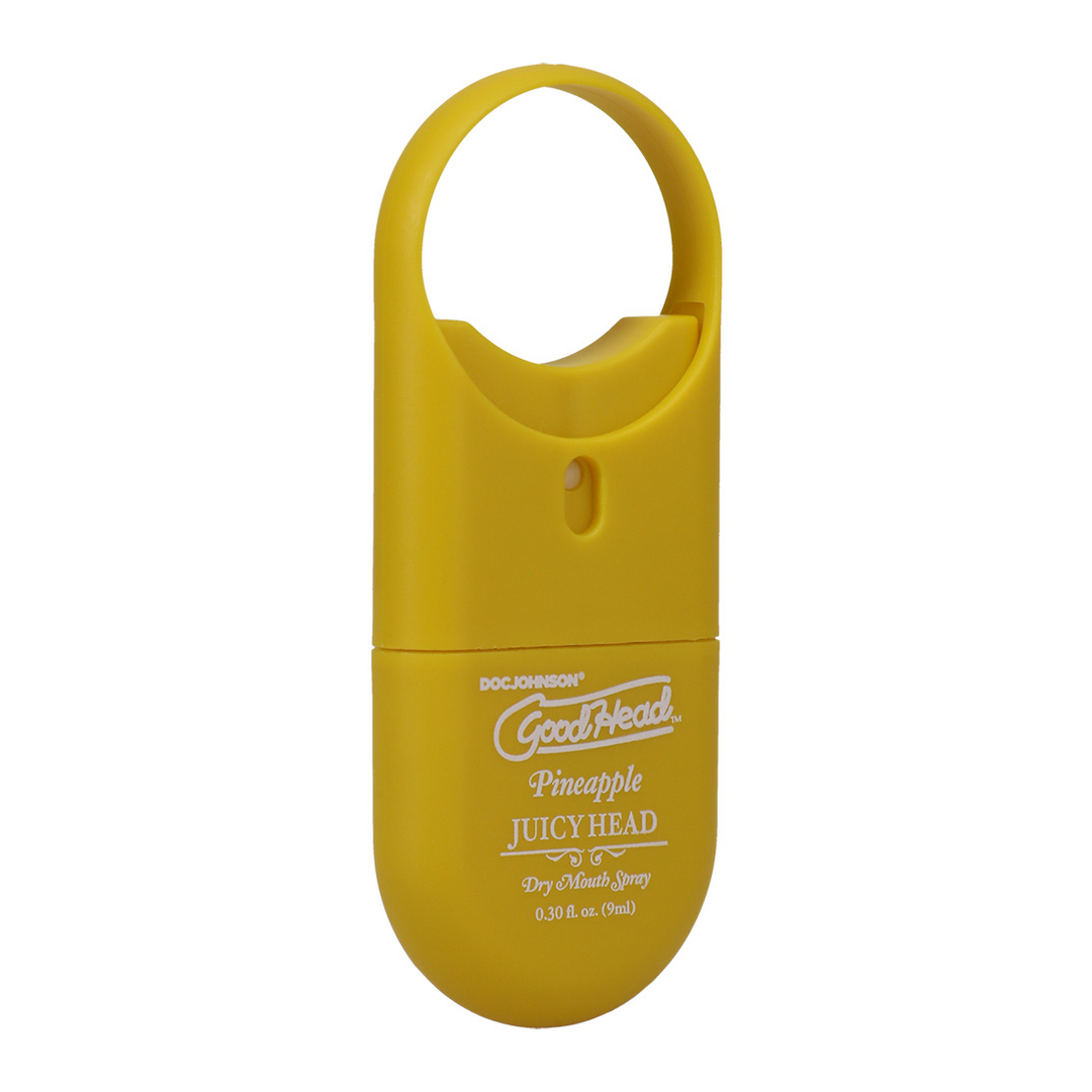Doc johnson Juicy Head - Dry Mouth Spray To-Go - Ananas - 0.3 fl oz / 9 ml (782421083861)
