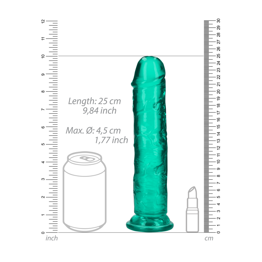 Realrock by shots Rechtdoor Realistisch Dildo met Zuignap - 9'' / 23 (8714273522887)