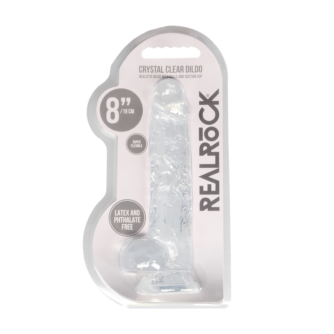 Realrock by shots Realistisch Dildo met Ballen - 8 / 21 cm (8714273543226)