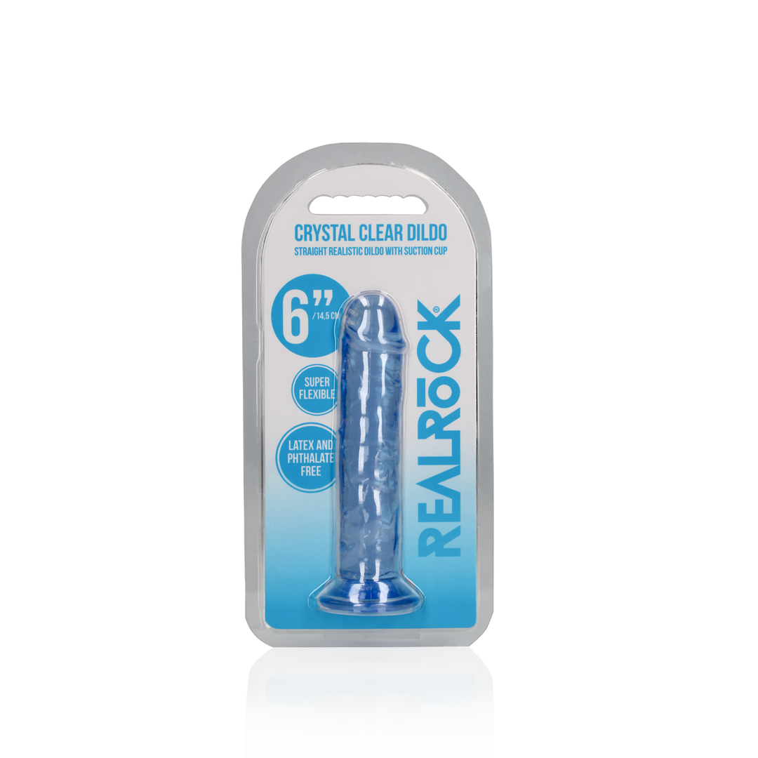 Realrock by shots Rechtdoor Realistische Dildo met Zuignap - 6'' / 14,5 (8714273524065)