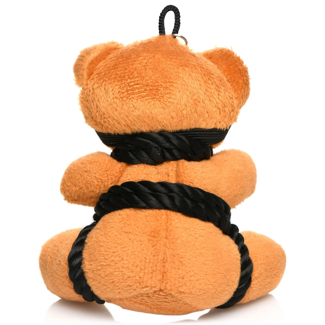 Xr brands Touw Teddybeer Sleutelhanger - Bruin (848518050540)