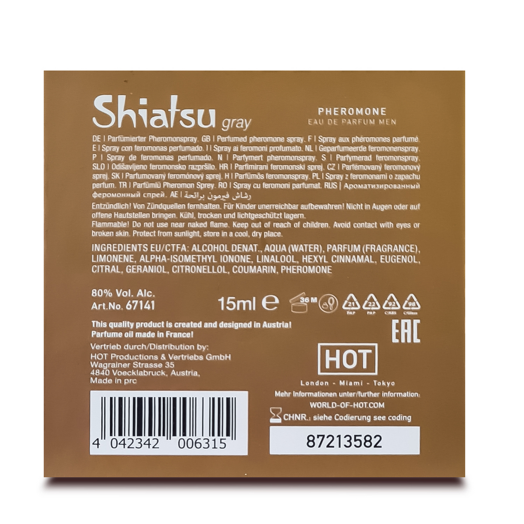 Hot Pheromon Geur - Man Grey - 15 ml (4042342006315)