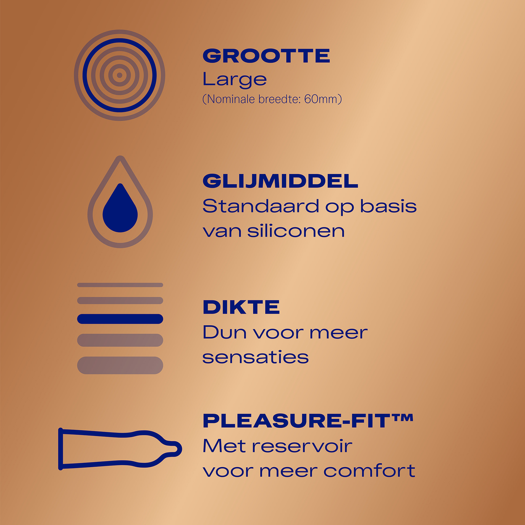 Durex Nude XL - Condooms - 10 Stuks (5410036306710)